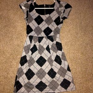 Plaid casual dress